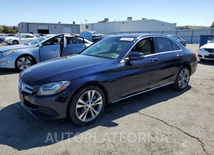 MERCEDES-BENZ C 300 2017 vin 55SWF4JB1HU196574 from auto auction Copart