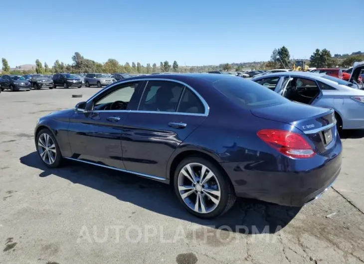 MERCEDES-BENZ C 300 2017 vin 55SWF4JB1HU196574 from auto auction Copart