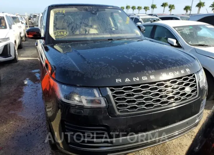 LAND ROVER RANGE ROVE 2022 vin SALGS2RU9NA462500 from auto auction Copart