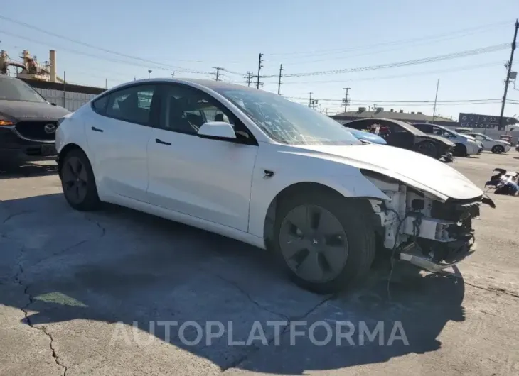 TESLA MODEL 3 2021 vin 5YJ3E1EA0MF100418 from auto auction Copart