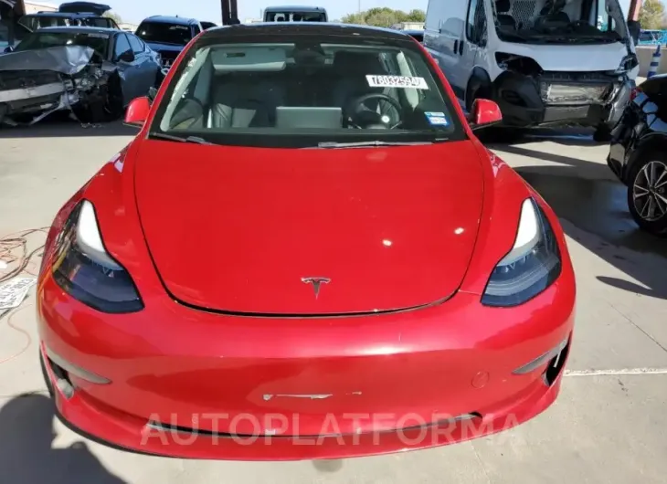 TESLA MODEL 3 2022 vin 5YJ3E1EA7NF186831 from auto auction Copart