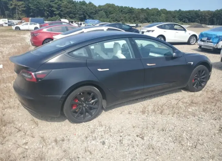 TESLA MODEL 3 2018 vin 5YJ3E1EB1JF055106 from auto auction Copart