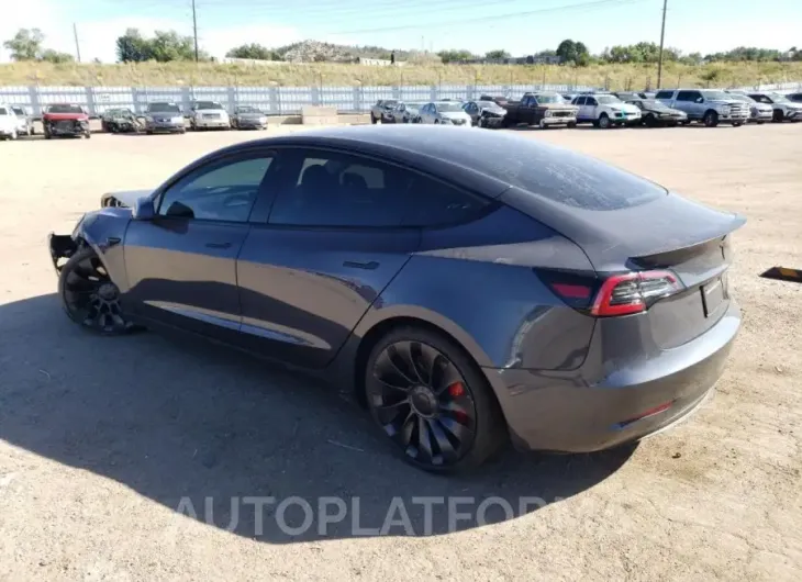 TESLA MODEL 3 2023 vin 5YJ3E1EC4PF623138 from auto auction Copart