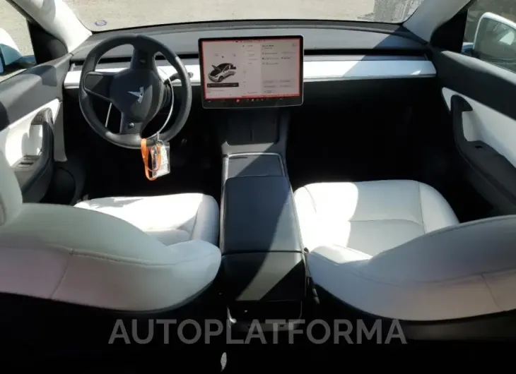 TESLA MODEL Y 2021 vin 5YJYGDED9MF132893 from auto auction Copart