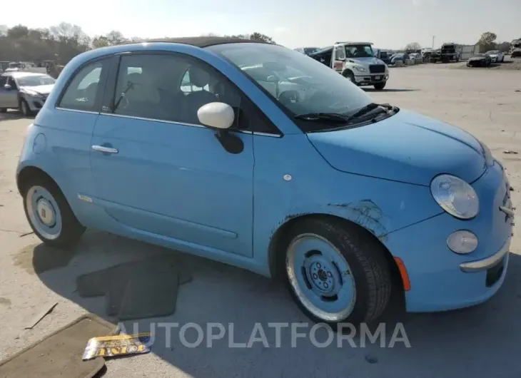 FIAT 500 LOUNGE 2015 vin 3C3CFFER6FT702068 from auto auction Copart