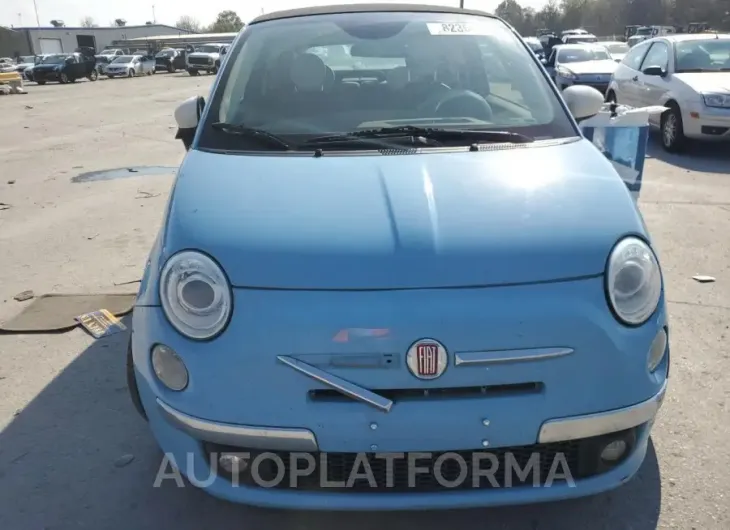 FIAT 500 LOUNGE 2015 vin 3C3CFFER6FT702068 from auto auction Copart