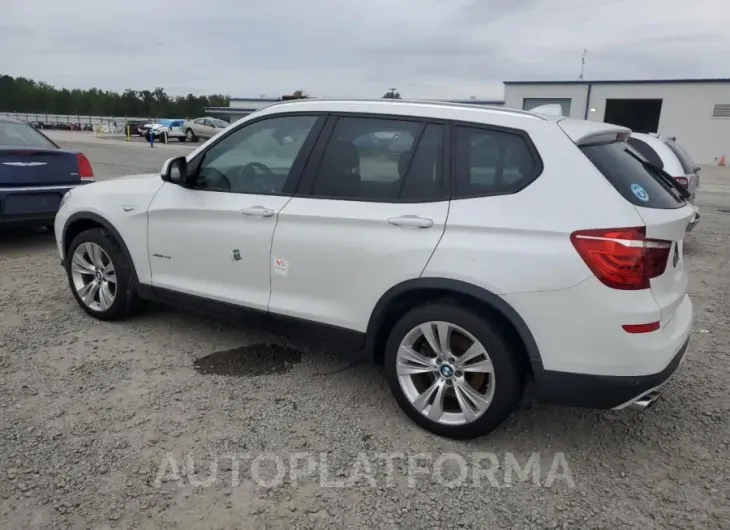 BMW X3 XDRIVE2 2016 vin 5UXWX9C53G0D79637 from auto auction Copart