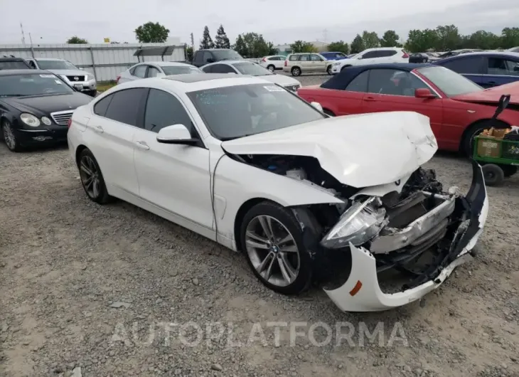 BMW 430I GRAN 2017 vin WBA4F7C30HG789135 from auto auction Copart