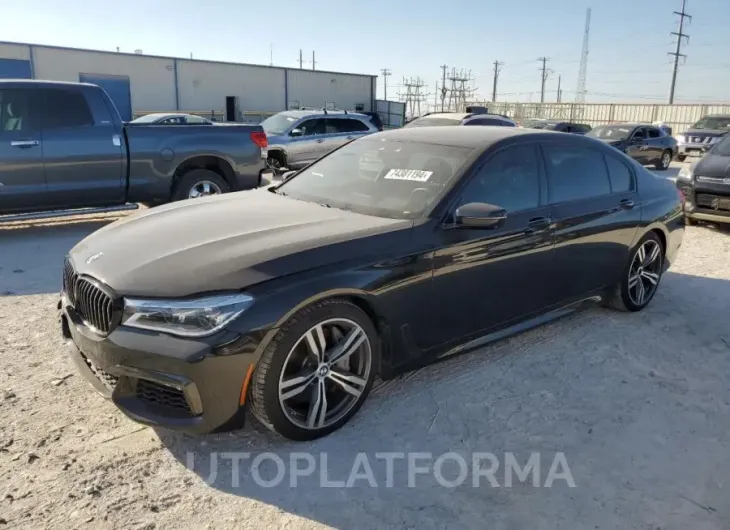 BMW 750 I 2019 vin WBA7F0C57KGM25937 from auto auction Copart