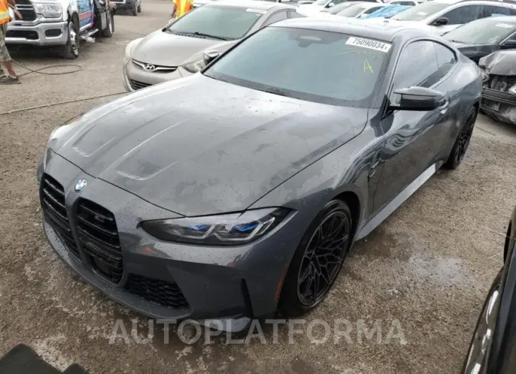 BMW M4 COMPETI 2022 vin WBS43AZ03NCK18031 from auto auction Copart