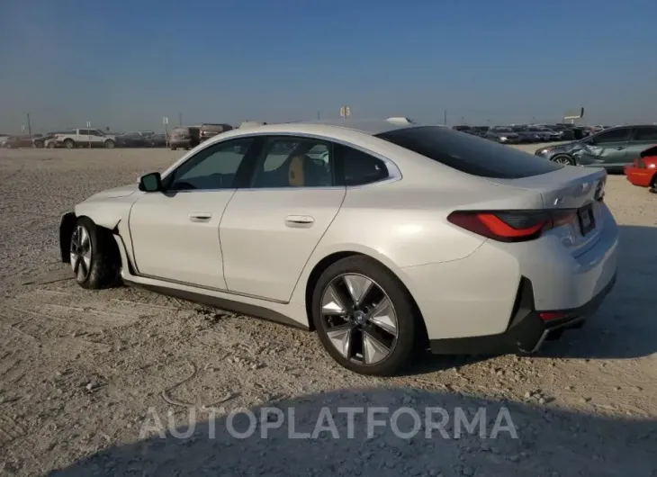 BMW I4 EDRIVE 2022 vin WBY73AW05NFM84026 from auto auction Copart