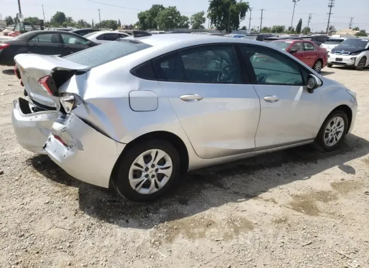 CHEVROLET CRUZE LS 2019 vin 1G1BC5SM1K7119630 from auto auction Copart