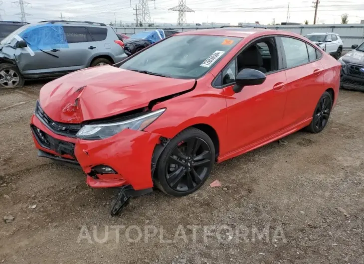 CHEVROLET CRUZE LT 2018 vin 1G1BE5SM3J7110548 from auto auction Copart