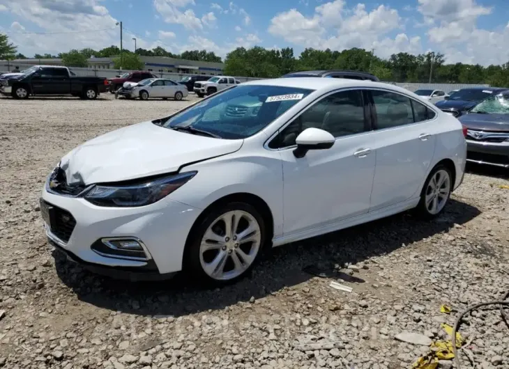 CHEVROLET CRUZE PREM 2016 vin 1G1BG5SM3G7258072 from auto auction Copart