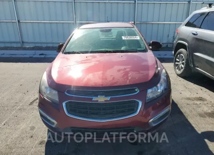 CHEVROLET CRUZE LT 2015 vin 1G1PC5SB5F7258427 from auto auction Copart