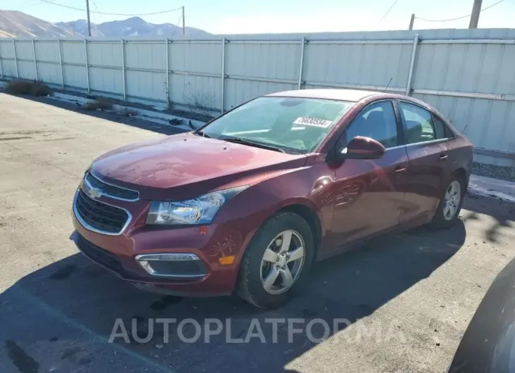 CHEVROLET CRUZE LT 2015 vin 1G1PC5SB5F7258427 from auto auction Copart