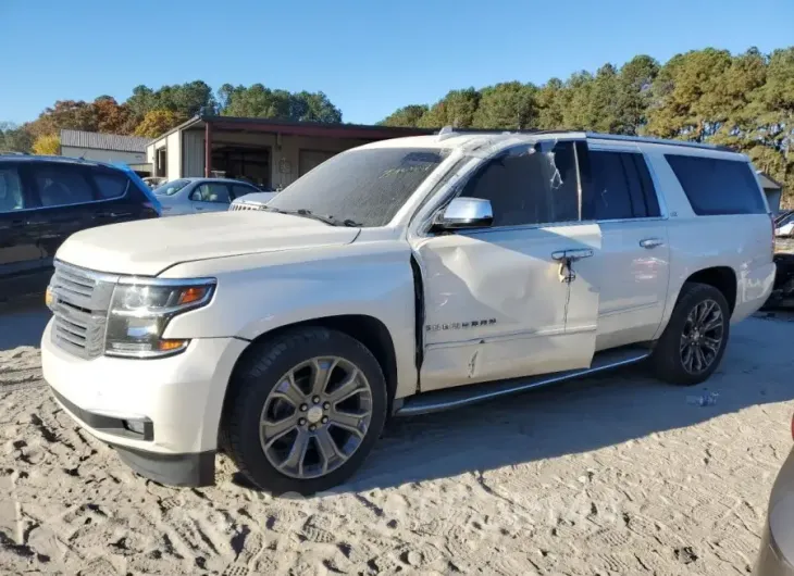 CHEVROLET SUBURBAN 2015 vin 1GNSKKKC6FR697496 from auto auction Copart