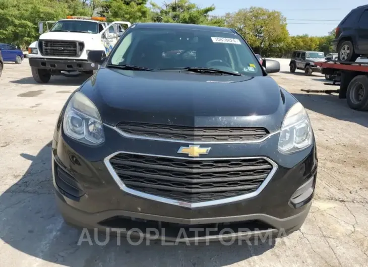 CHEVROLET EQUINOX LS 2017 vin 2GNALBEKXH1525172 from auto auction Copart