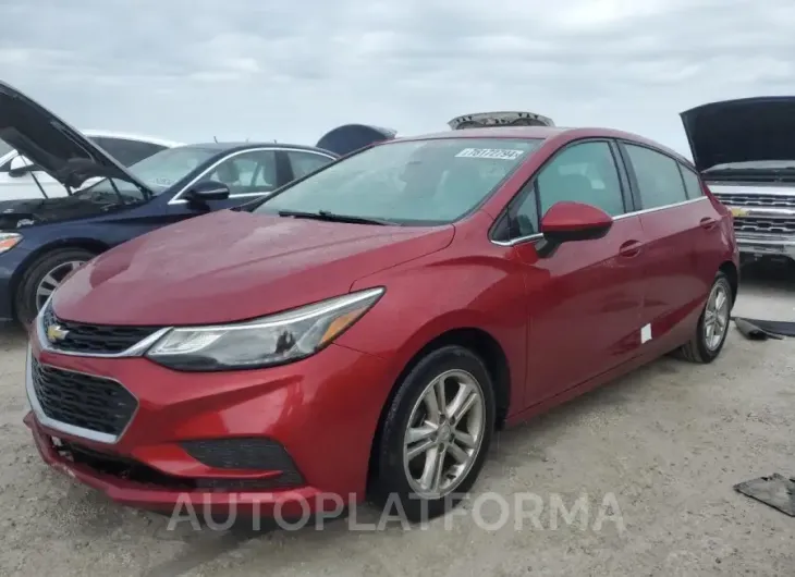 CHEVROLET CRUZE LT 2017 vin 3G1BE6SM3HS585148 from auto auction Copart