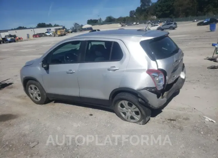 CHEVROLET TRAX LS 2016 vin 3GNCJKSB7GL262154 from auto auction Copart