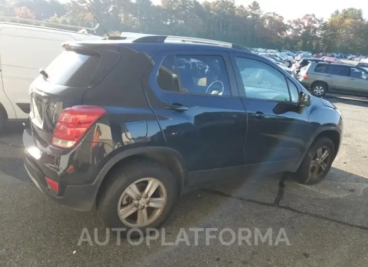 CHEVROLET TRAX 1LT 2021 vin KL7CJPSB1MB318458 from auto auction Copart