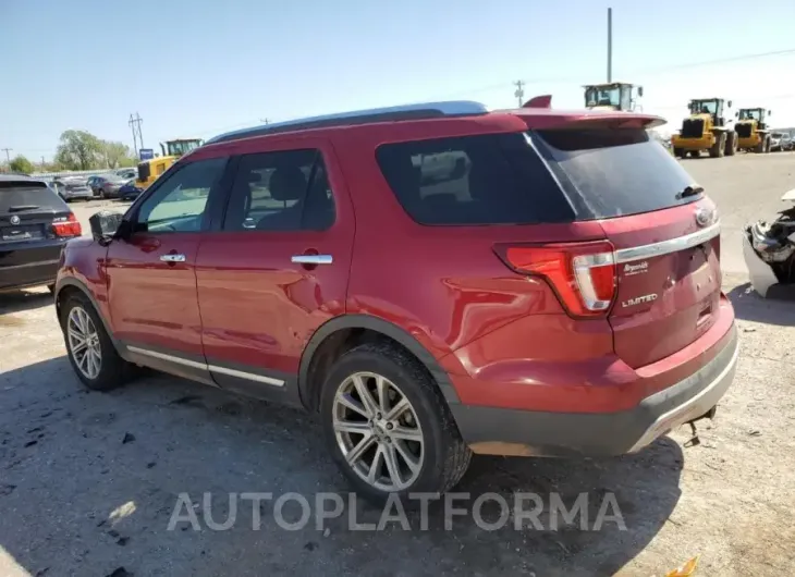 FORD EXPLORER L 2017 vin 1FM5K7F83HGC33620 from auto auction Copart