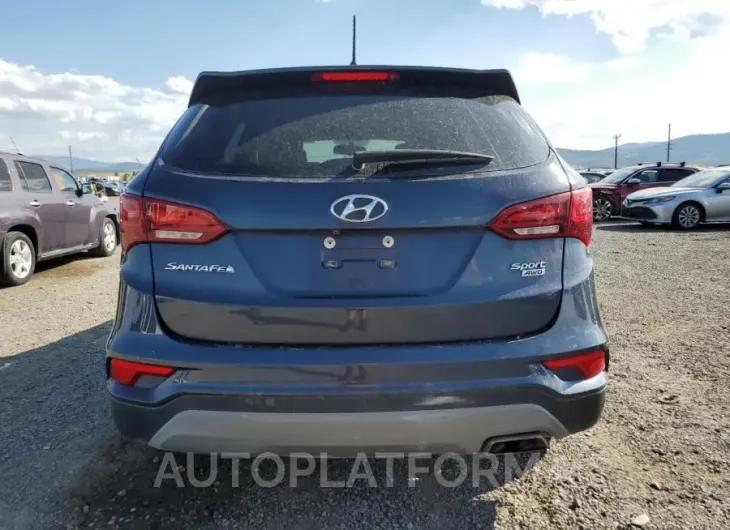 HYUNDAI SANTA FE S 2018 vin 5NMZTDLB1JH089629 from auto auction Copart