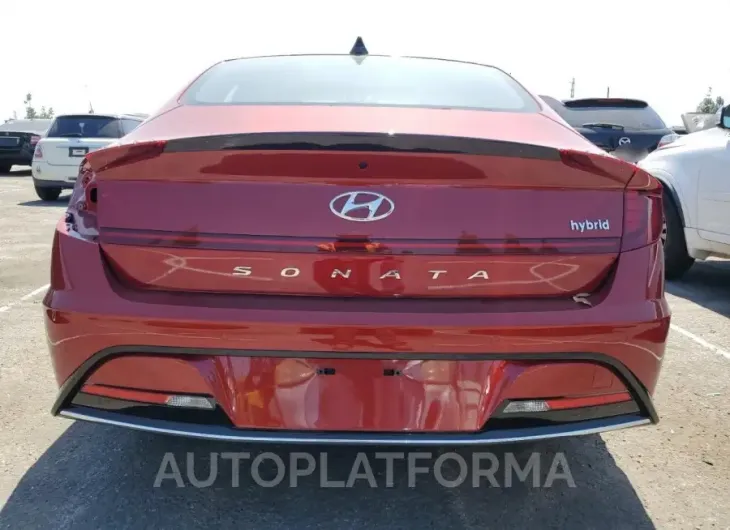 HYUNDAI SONATA HYB 2023 vin KMHL54JJ8PA061805 from auto auction Copart