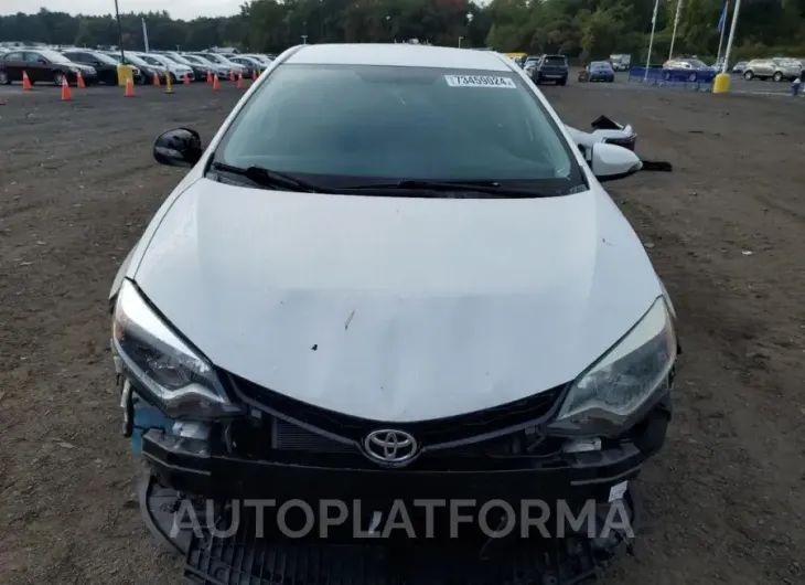 TOYOTA COROLLA L 2015 vin 2T1BURHE5FC431157 from auto auction Copart