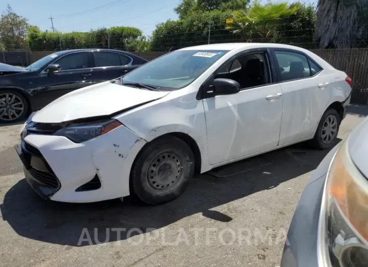 TOYOTA COROLLA L 2018 vin 2T1BURHE8JC973121 from auto auction Copart