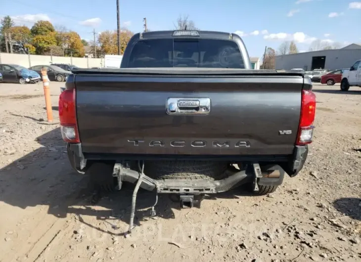 TOYOTA TACOMA DOU 2018 vin 3TMCZ5AN7JM153306 from auto auction Copart