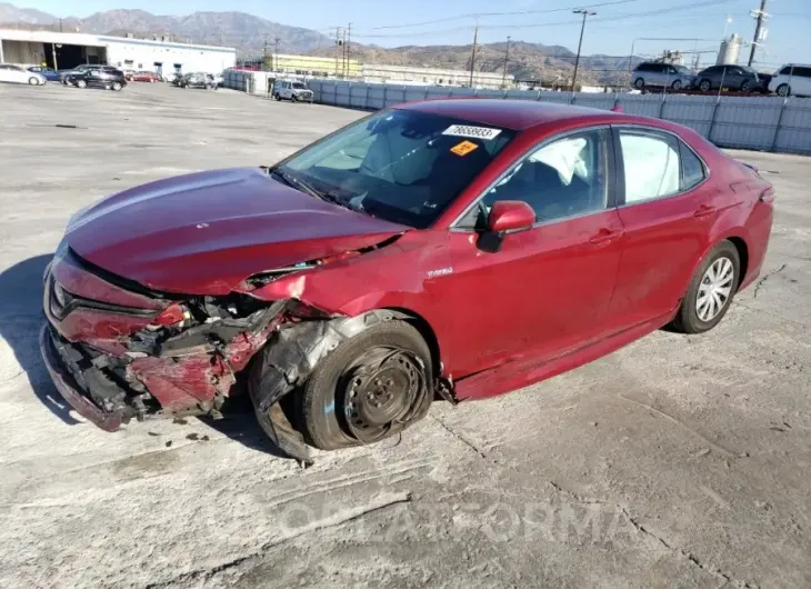 TOYOTA CAMRY LE 2020 vin 4T1C31AK6LU524398 from auto auction Copart