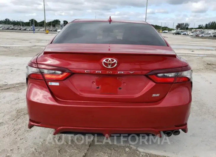 TOYOTA CAMRY SE 2021 vin 4T1G11AK3MU405636 from auto auction Copart