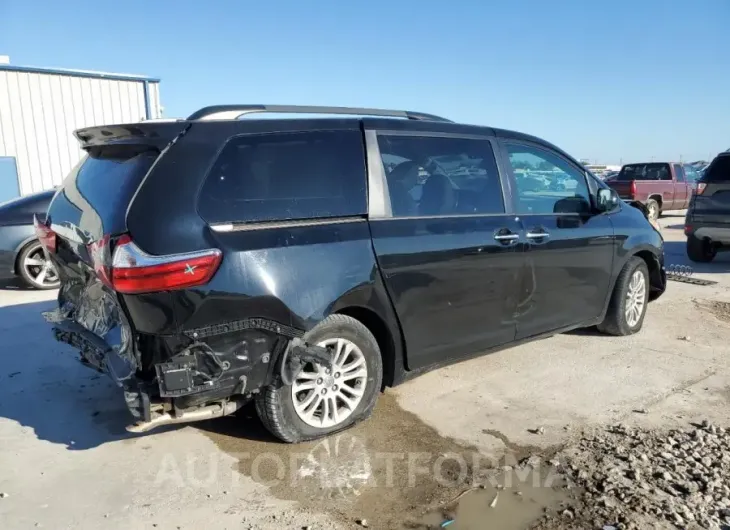 TOYOTA SIENNA XLE 2015 vin 5TDYK3DC6FS576815 from auto auction Copart