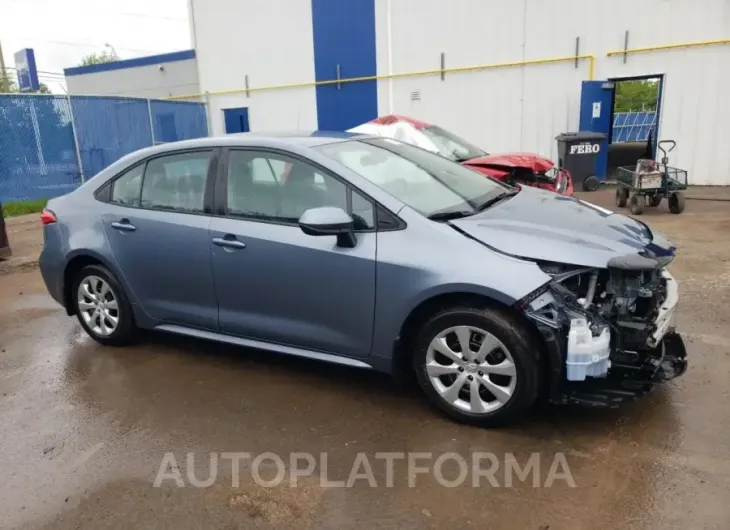 TOYOTA COROLLA LE 2021 vin 5YFBPMBE0MP267574 from auto auction Copart