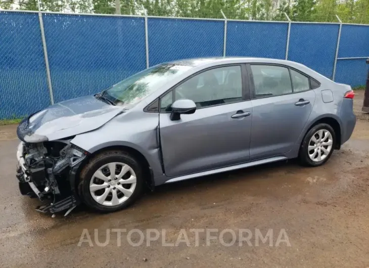 TOYOTA COROLLA LE 2021 vin 5YFBPMBE0MP267574 from auto auction Copart