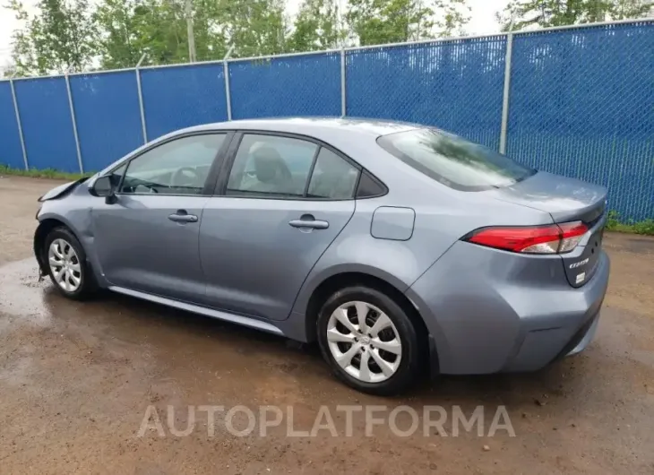 TOYOTA COROLLA LE 2021 vin 5YFBPMBE0MP267574 from auto auction Copart