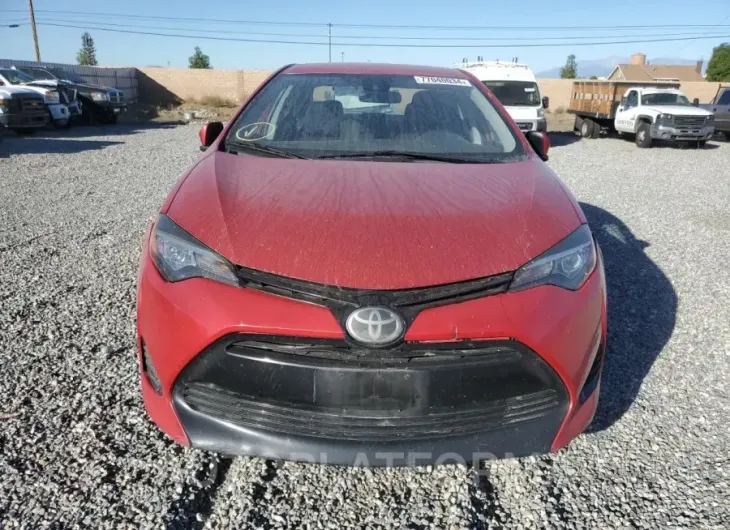 TOYOTA COROLLA L 2017 vin 5YFBURHE6HP681803 from auto auction Copart