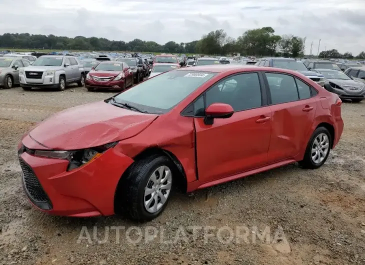 TOYOTA COROLLA LE 2021 vin 5YFEPMAE6MP165050 from auto auction Copart