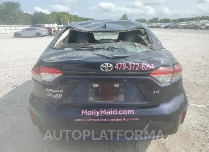 TOYOTA COROLLA LE 2022 vin 5YFEPMAE6NP363595 from auto auction Copart