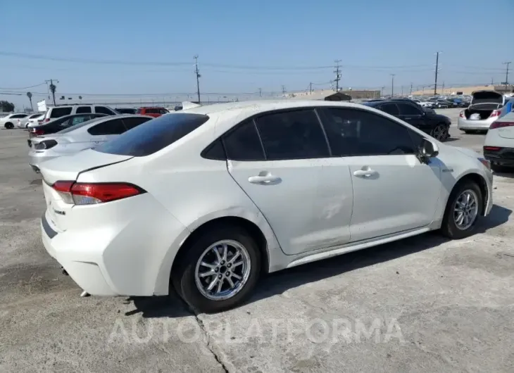 TOYOTA COROLLA LE 2020 vin JTDEBRBE1LJ018390 from auto auction Copart