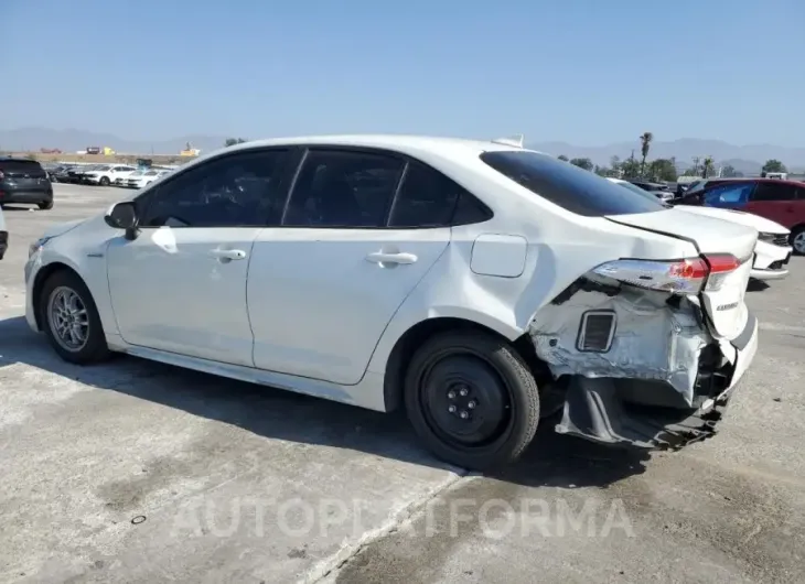 TOYOTA COROLLA LE 2020 vin JTDEBRBE1LJ018390 from auto auction Copart