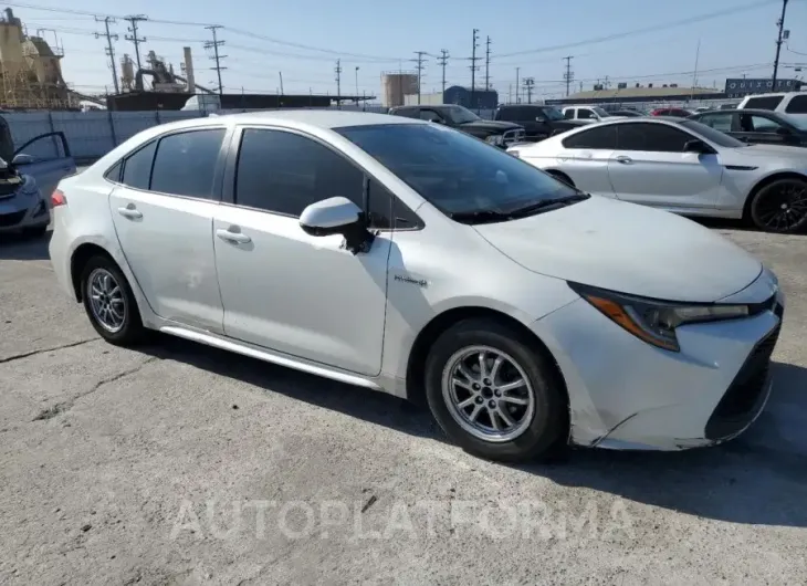 TOYOTA COROLLA LE 2020 vin JTDEBRBE1LJ018390 from auto auction Copart