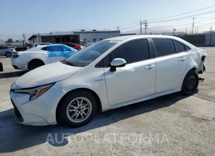 TOYOTA COROLLA LE 2020 vin JTDEBRBE1LJ018390 from auto auction Copart