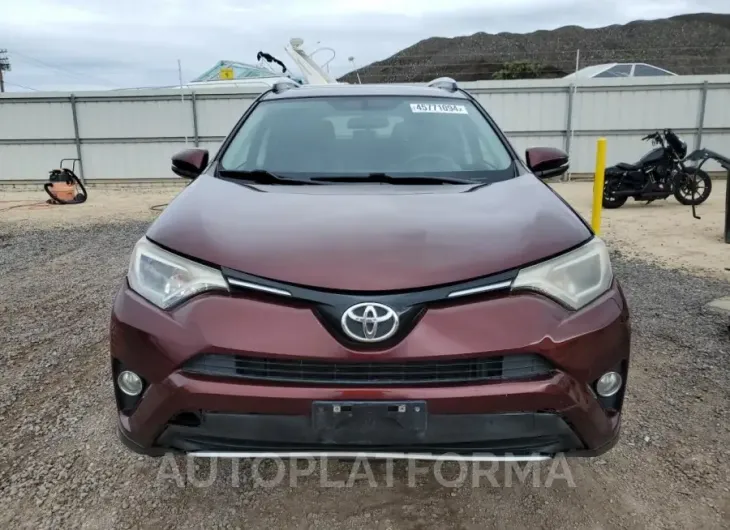 TOYOTA RAV4 XLE 2016 vin JTMWFREV3GD091561 from auto auction Copart