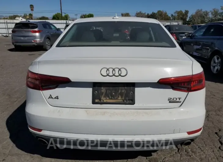 AUDI A4 PREMIUM 2017 vin WAUANAF4XHN043410 from auto auction Copart