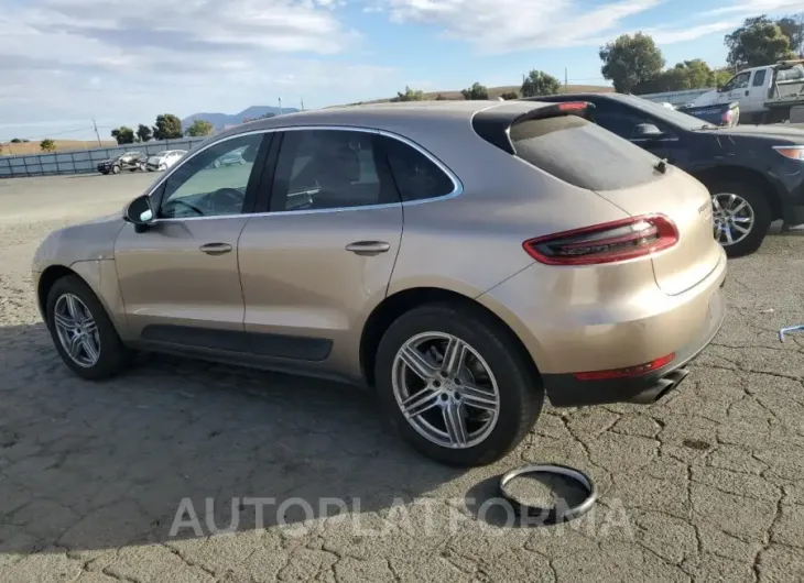 PORSCHE MACAN S 2016 vin WP1AB2A5XGLB49978 from auto auction Copart