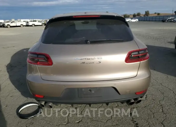 PORSCHE MACAN S 2016 vin WP1AB2A5XGLB49978 from auto auction Copart