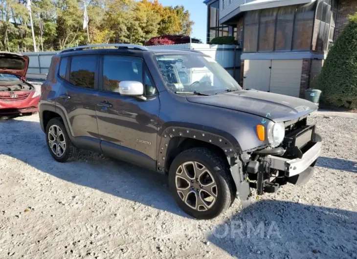 JEEP RENEGADE L 2016 vin ZACCJBDT9GPD53996 from auto auction Copart