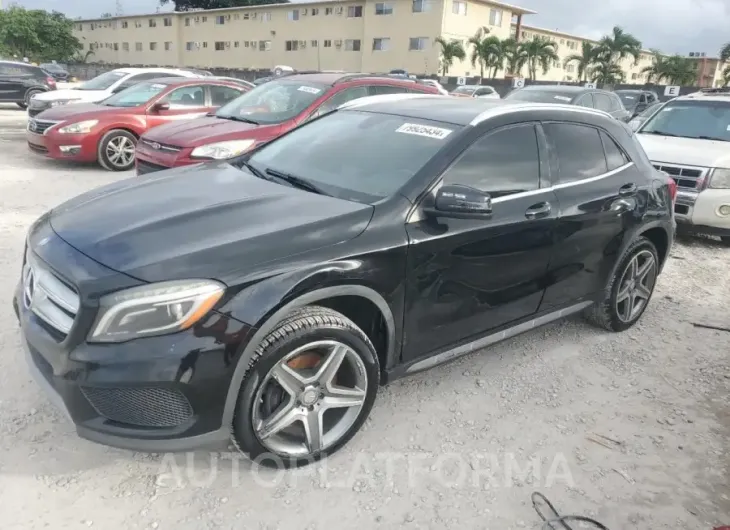 MERCEDES-BENZ GLA 250 2015 vin WDCTG4EB2FJ154409 from auto auction Copart